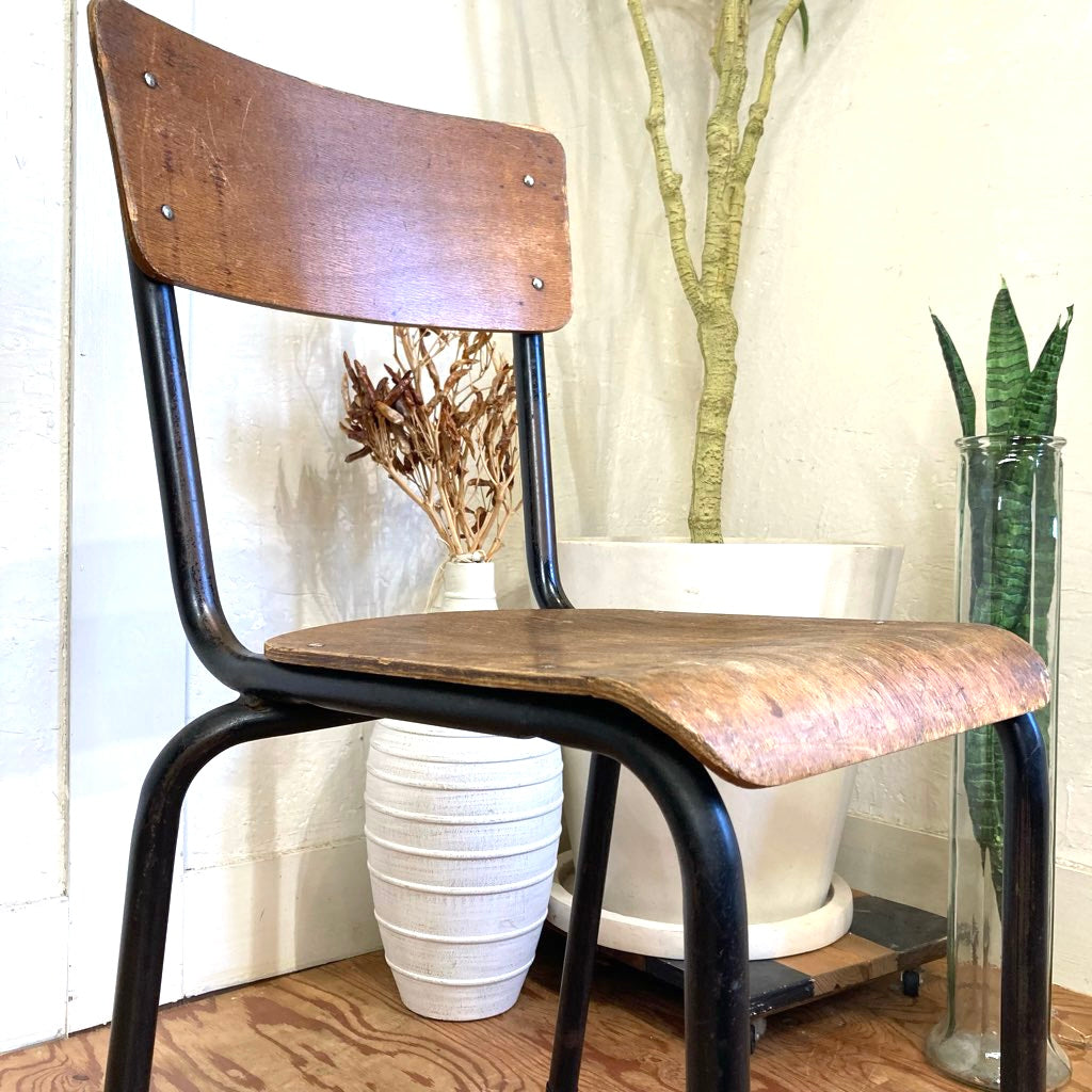 スクールチェア 学校椅子 ヴィンテージ 中古 レトロ ノスタルジック