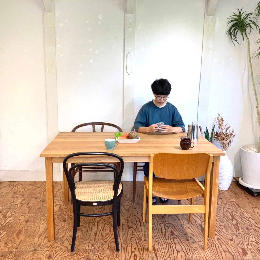 無印良品 / muji オーク無垢材 ダイニングテーブル 中古 シンプル