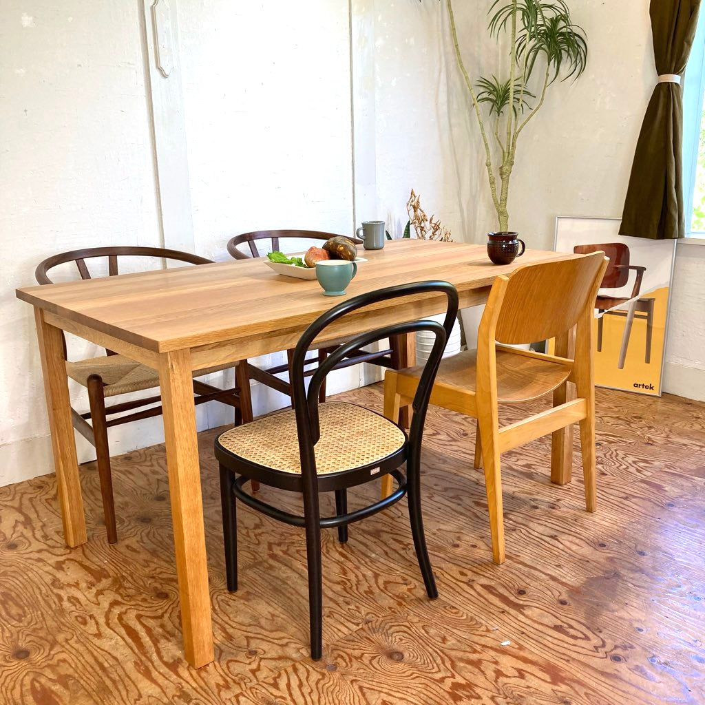 無印良品 / muji オーク無垢材 ダイニングテーブル 中古 シンプル