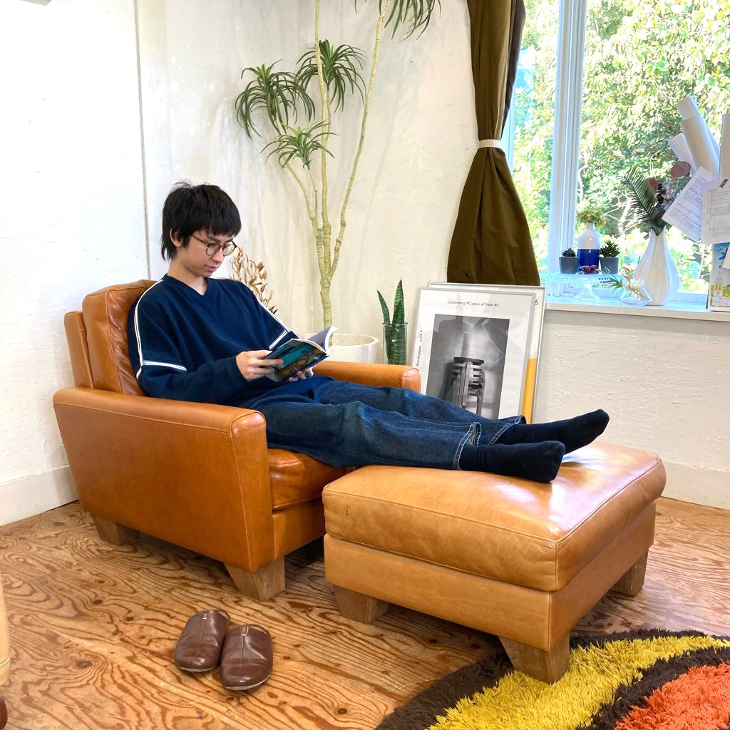 アクメファニチャー / ACME Furniture FRESNO オットマン オイルレザー