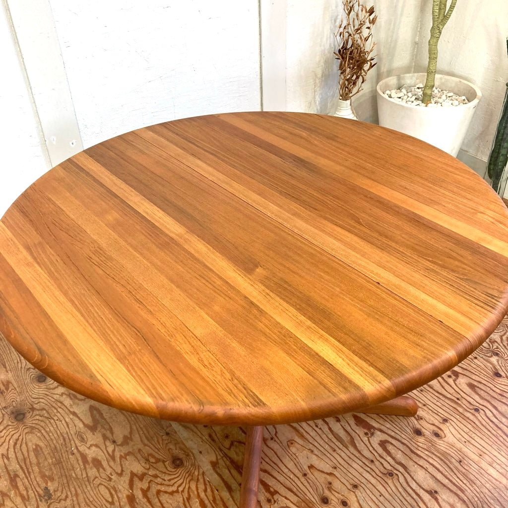 グドメ / Gudme Mobelfabrick 伸長式ダイニングテーブル チーク無垢