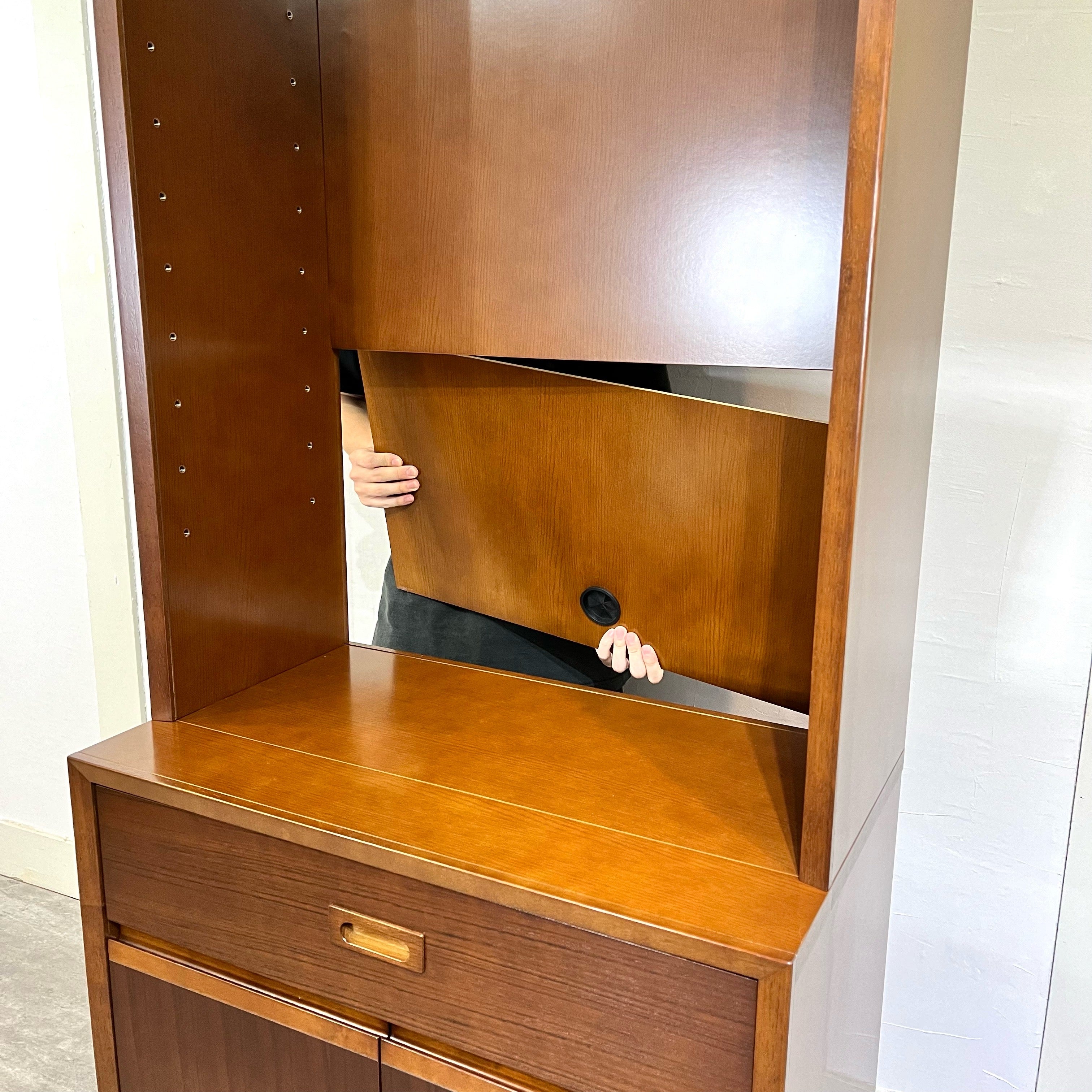 カリモク60 オープントップキャビネット 収納棚 ハイボード 中古 本棚