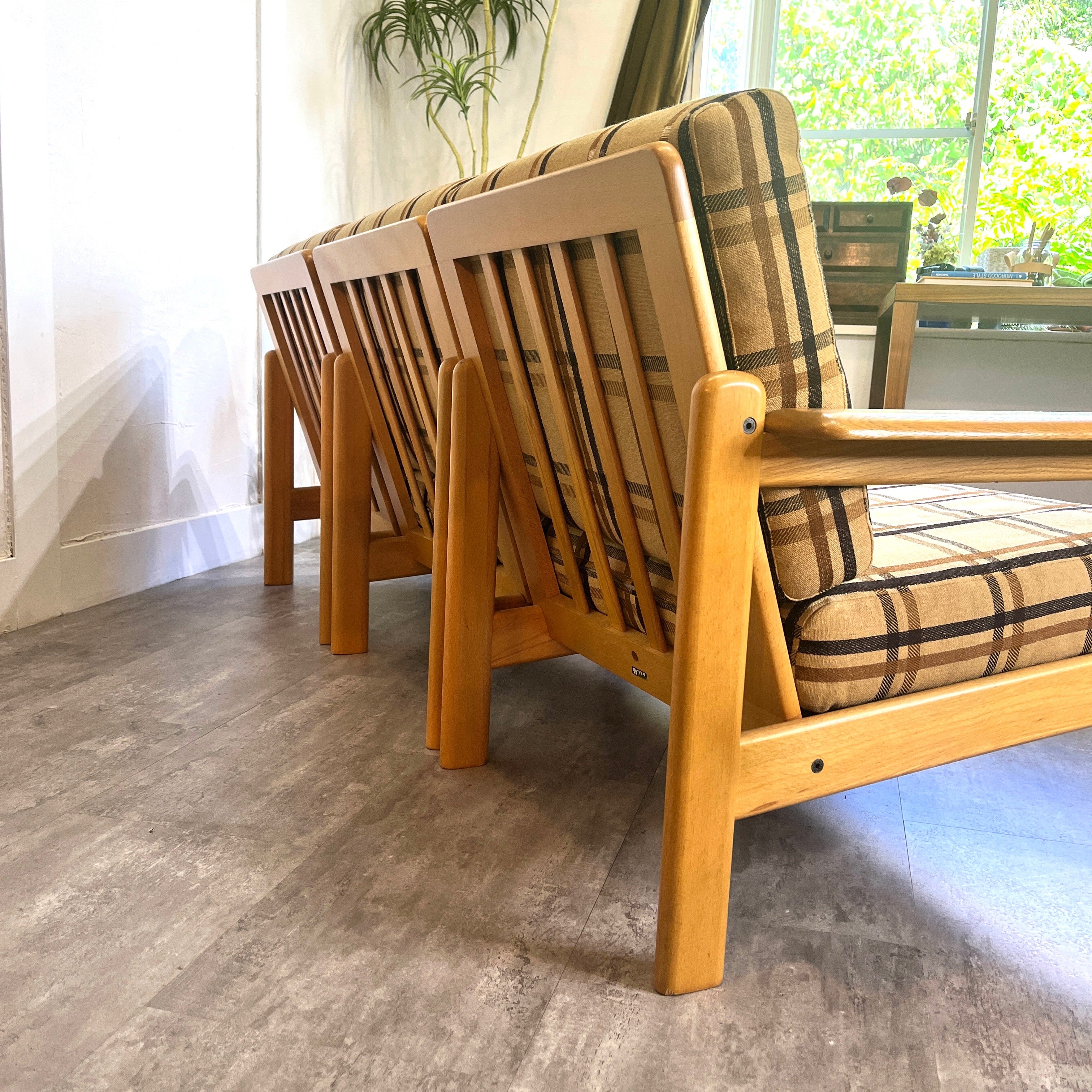 カリモク家具 / karimoku オールドカリモク レトロセパレート トリプル