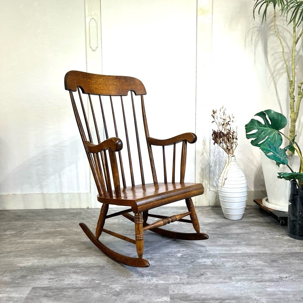 mikuroL 1キツツキマーク ヴィンテージ ボーバックチェア mikuroL 1