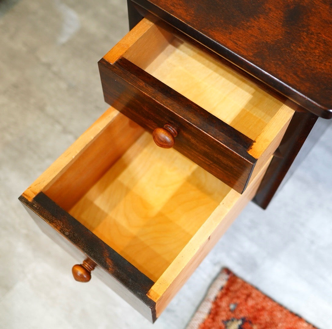 松本民芸家具 角型三面鏡 ミラー 中古 本棚 古民家 和風 松民 高級家具