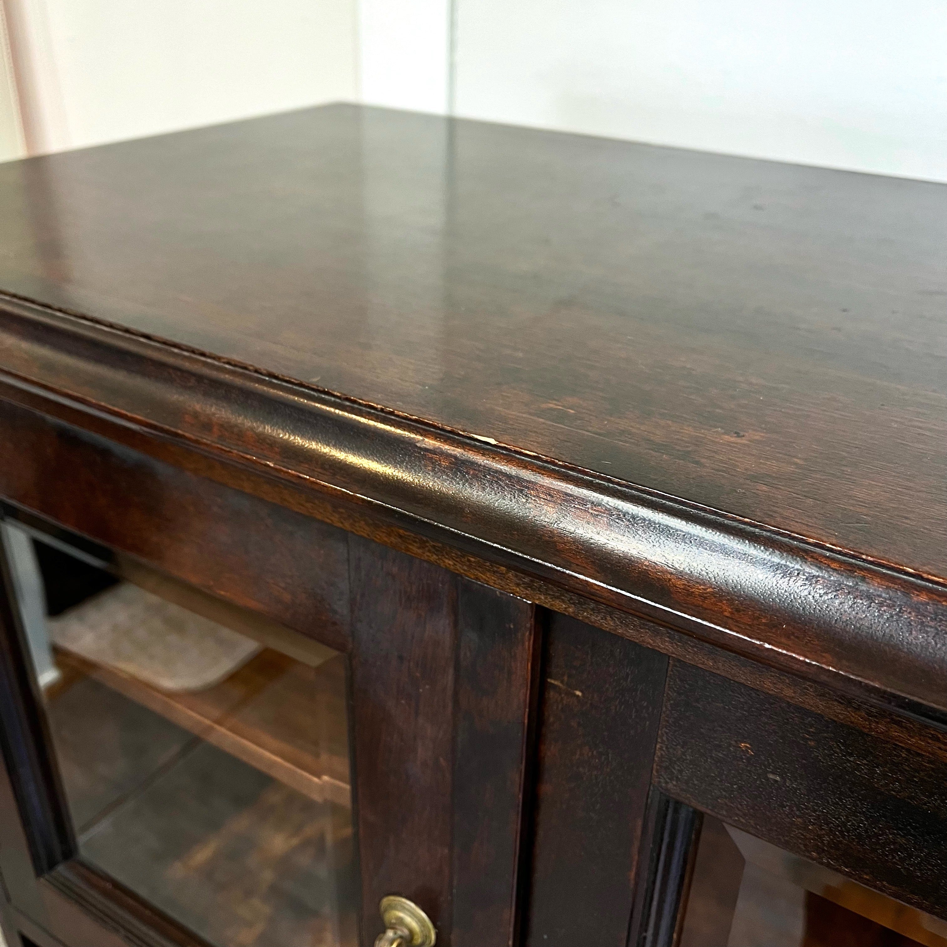 松本民芸家具 C型 サイドボード 大容量収納 ミズメザクラ 木製 木 中古