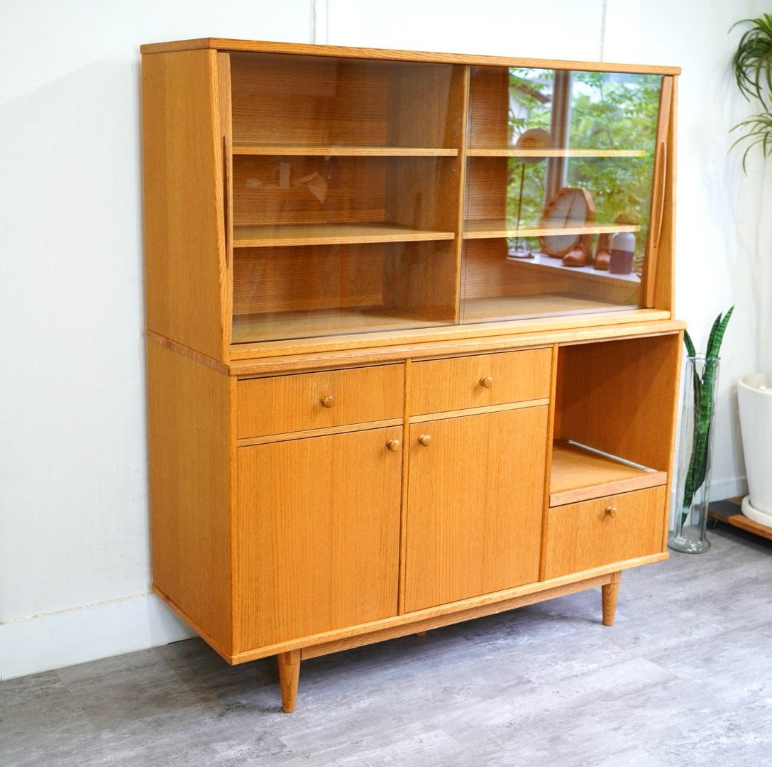 モモナチュラル / MOMO NATURAL VENT カップボード 食器棚 中古