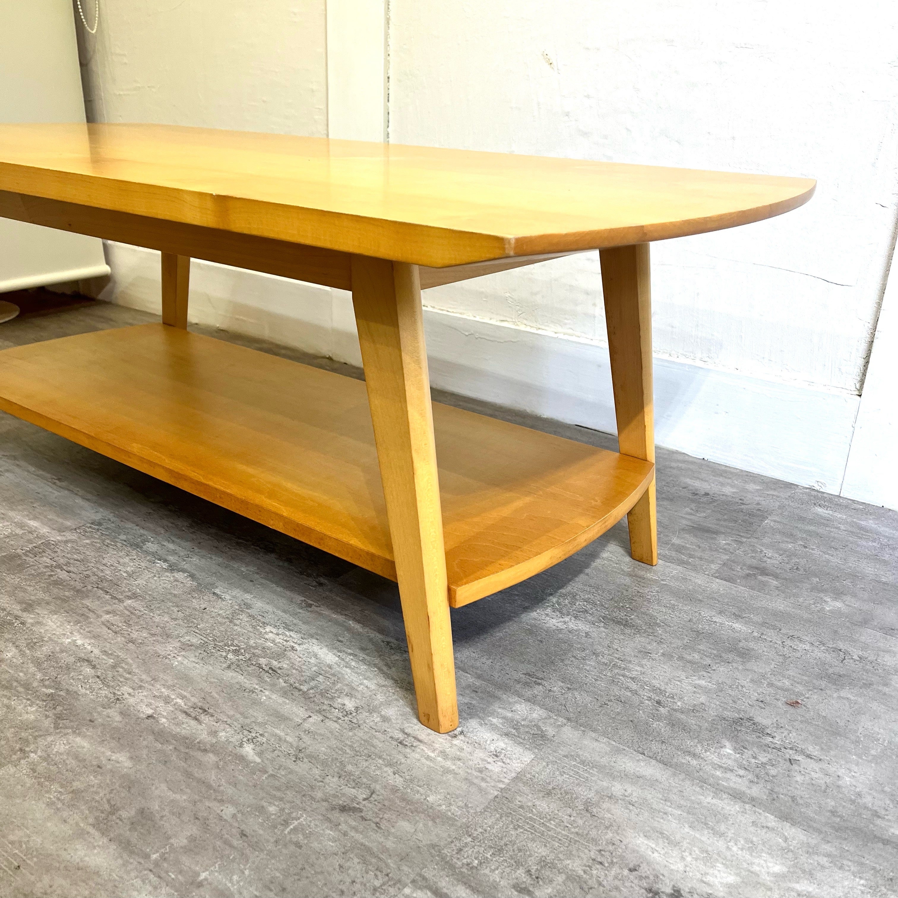 イデー / IDEE アーク / ARC ローテーブル メープル無垢材 中古 サイド