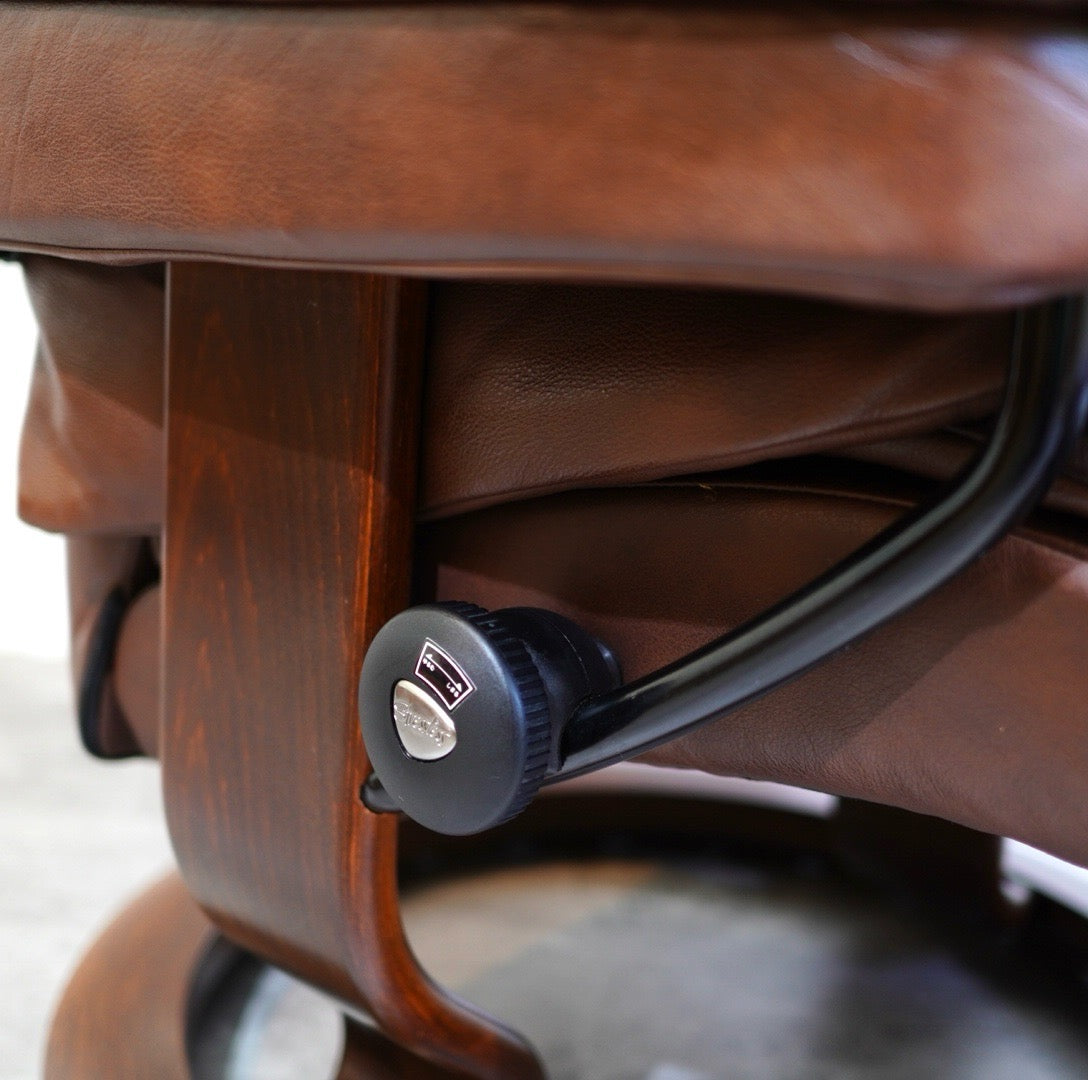 エコーネス / EKORNES ストレスレスチェア＆オットマンセット M レノ