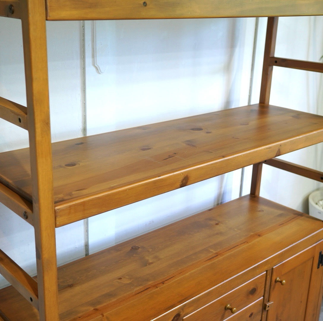 アンファン / enfant シェルフ カップボード オープン飾り棚 パイン材