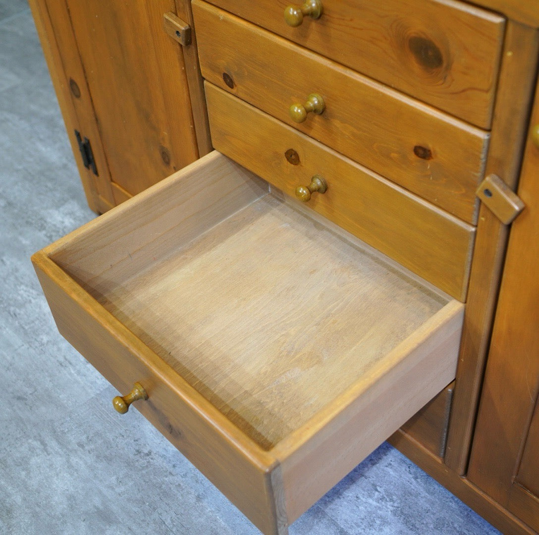 アンファン / enfant シェルフ カップボード オープン飾り棚 パイン材