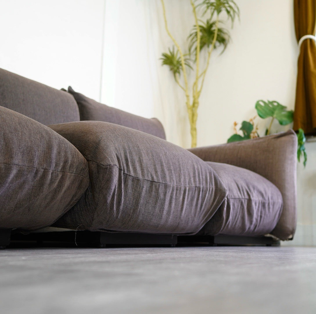 太郎と花子さま専用 arflex マレンコ ソファ 2シーター ブラウン 太郎