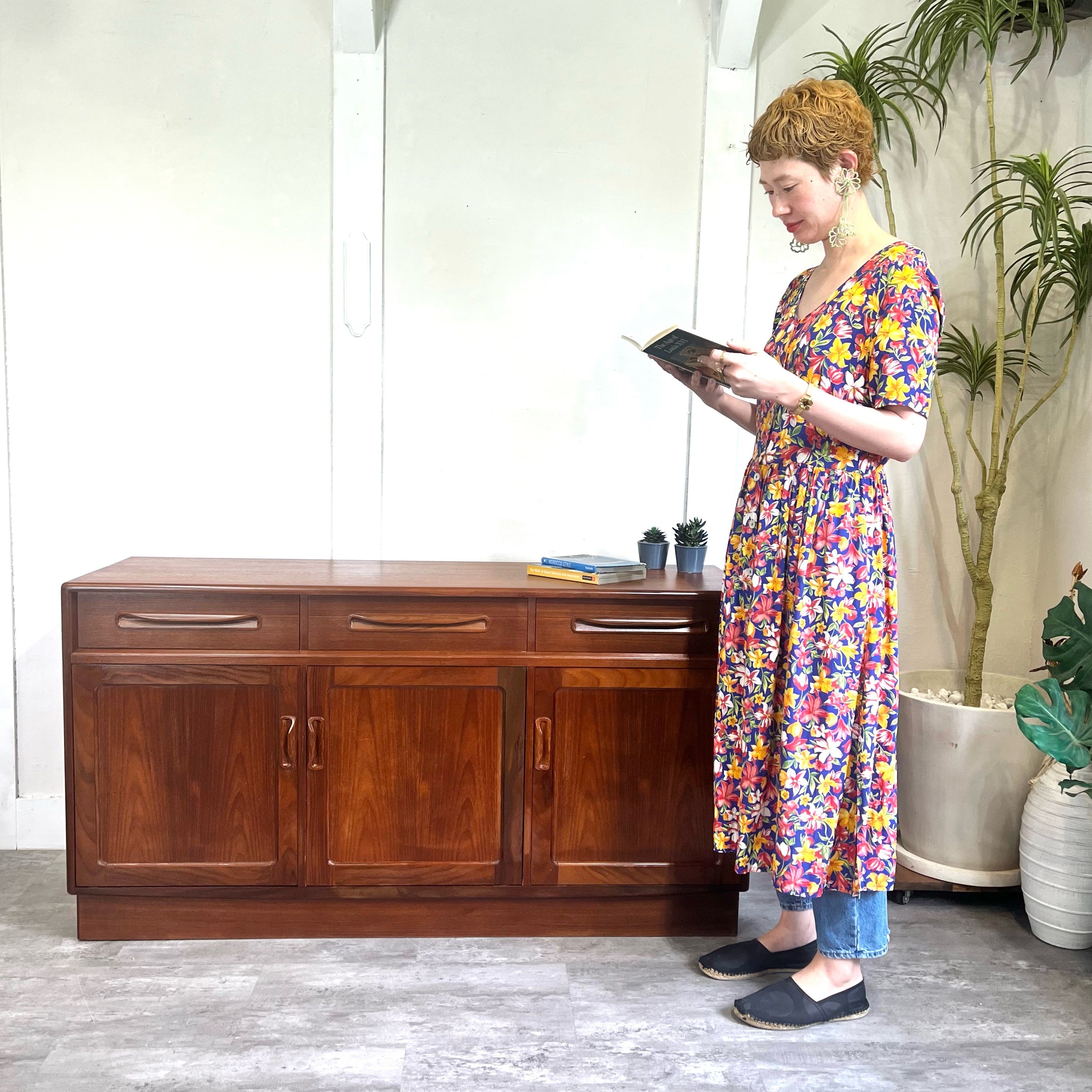 ジープラン / G-PLAN フレスコシリーズ サイドボード チーク材