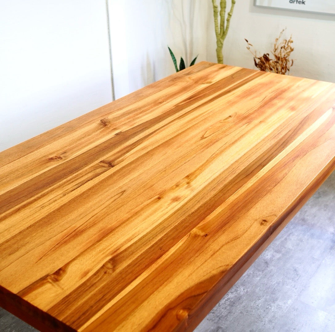 スキャンティーク / SCANTEAK ダイニングテーブル チーク 4人掛け 中古