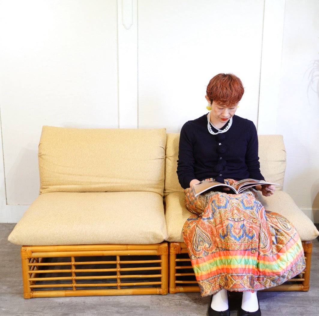 カサブランカ CASABLANCA カデンザ CADENZA アームレス 2Pソファ 2人