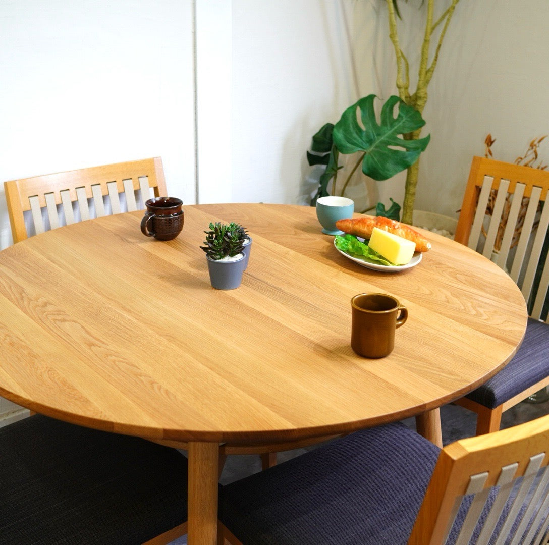 ウニコ / unico ソルク / SOLK ラウンドダイニングテーブル Φ1100 未