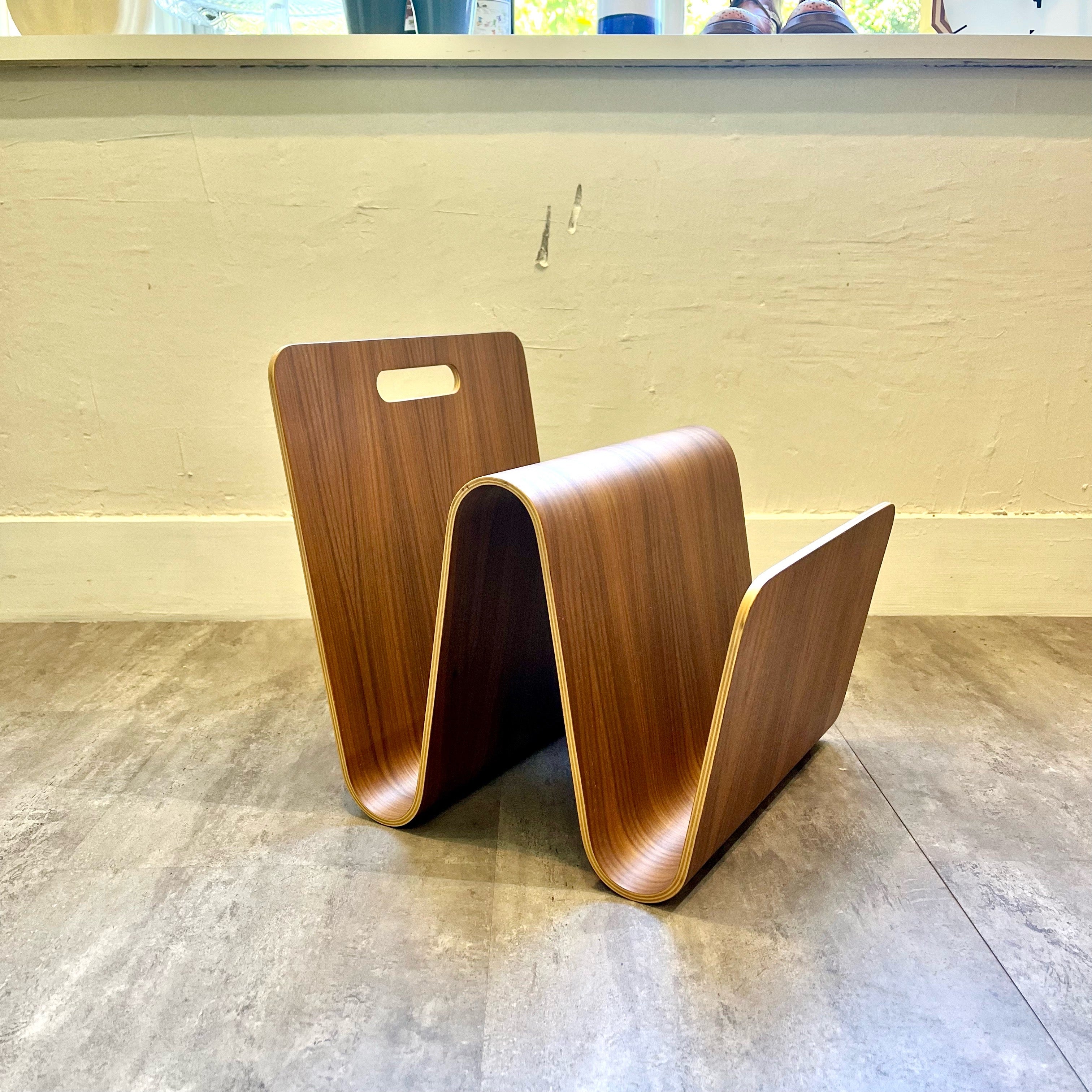 オッフィー / OFFI マガジンラック ウォールナット 雑誌 本入れ