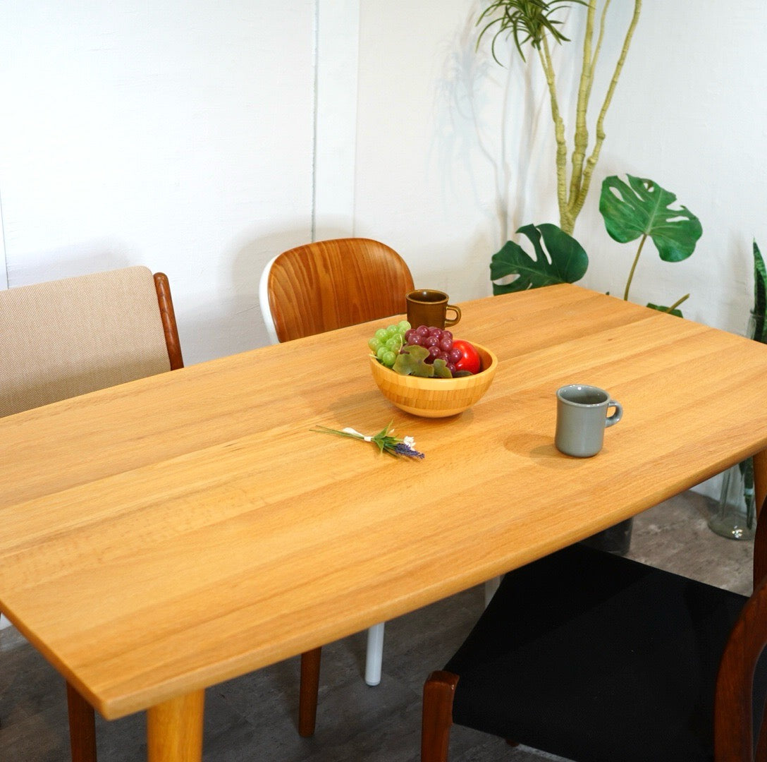 美品 柏木工 kashiwa BOSS STYLE ダイニングテーブル オーク材 BOSS