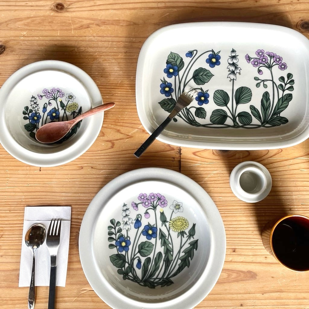 アラビア / ARABIA フローラ / FLOR 四角皿 スクエアプレート