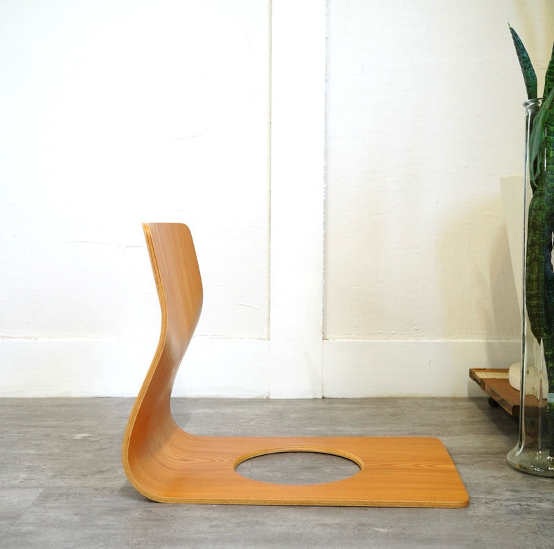 5脚セットTendo 天童木工 座椅子 藤森健次作 曲げ木 Tendo 天童