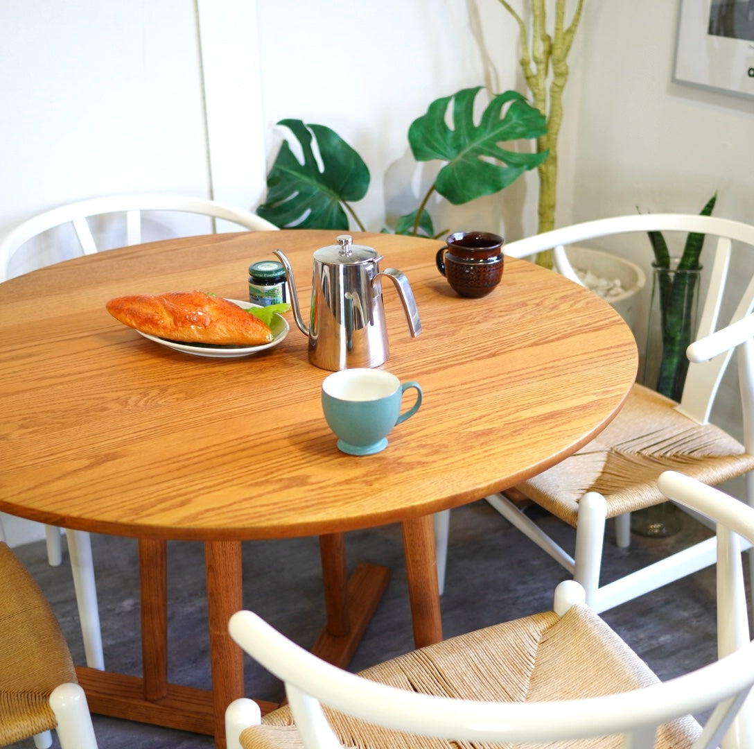 アクタス / ACTUS タイム / THYME ラウンド ダイニングテーブル 中古