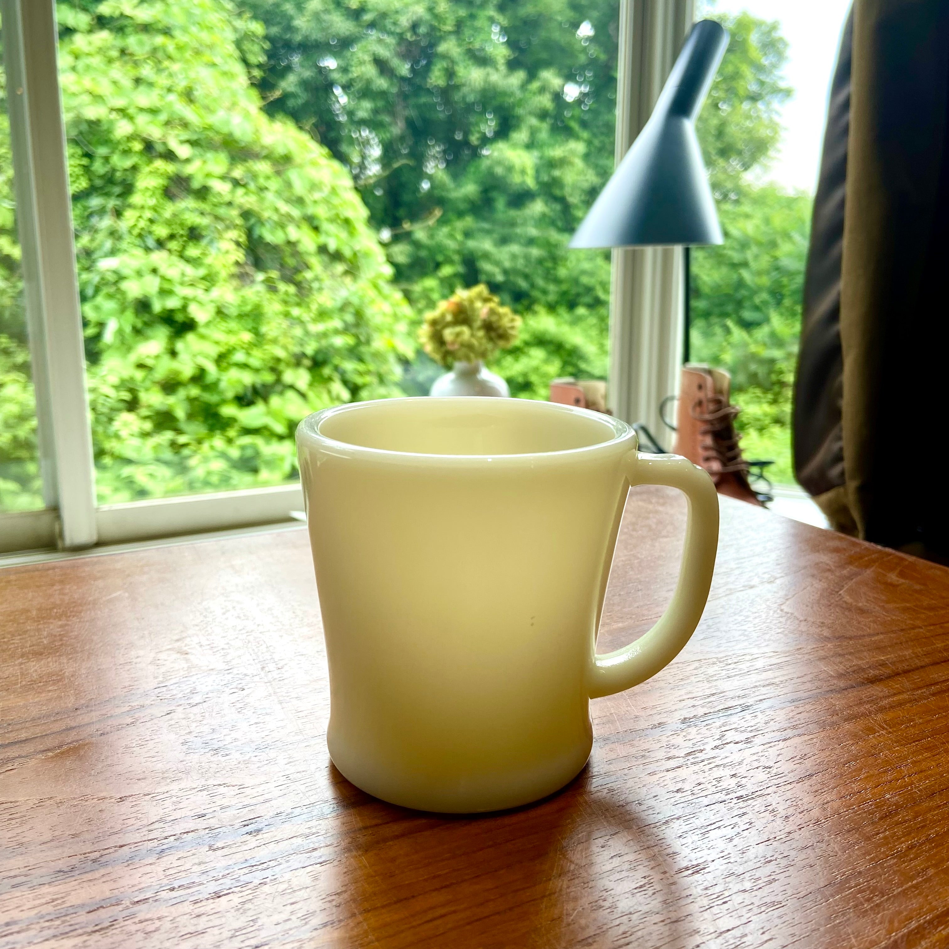 ファイヤーキング / Fire-King Dハンドルマグ アイボリー ヴィンテージ