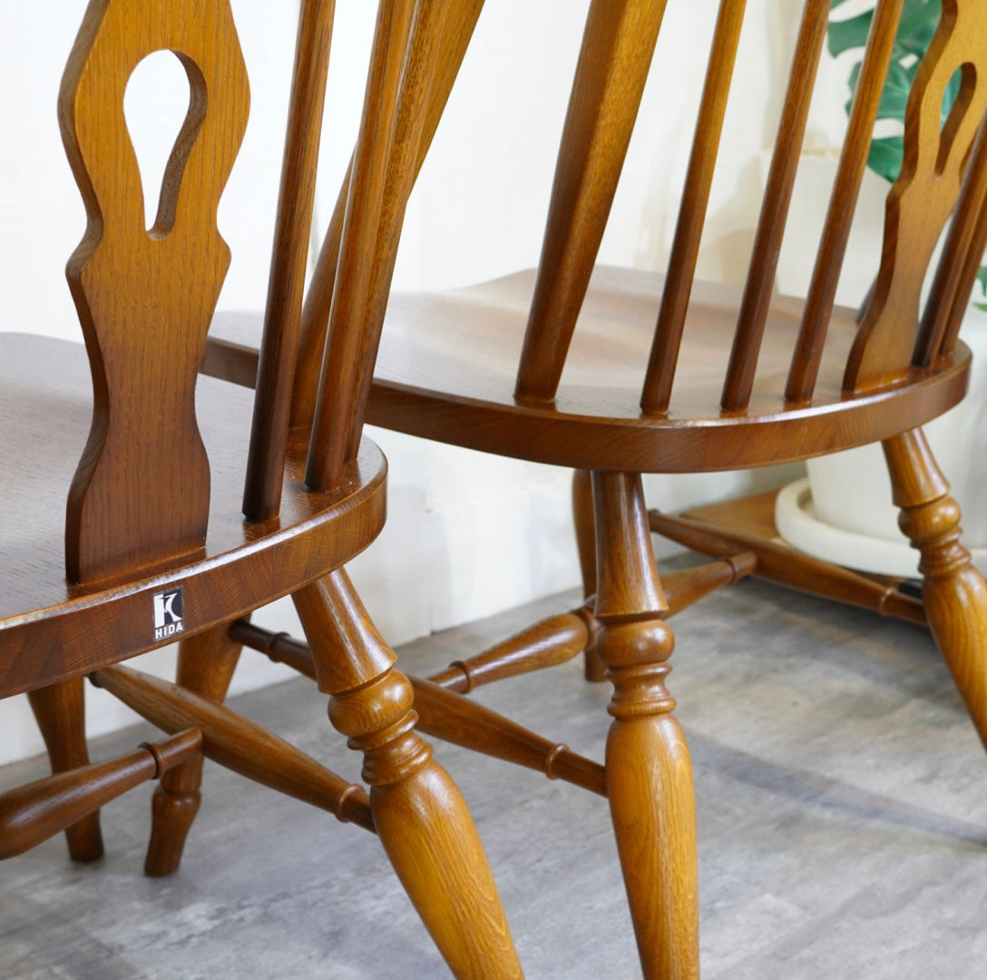 飛騨産業 / HIDA 穂高シリーズ ウィンザーチェア 椅子 スピンドル