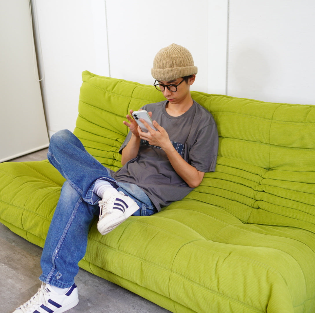 リーン・ロゼ/ligne roset ロゼトーゴ/ROSE Togo トリプルソファ 3P