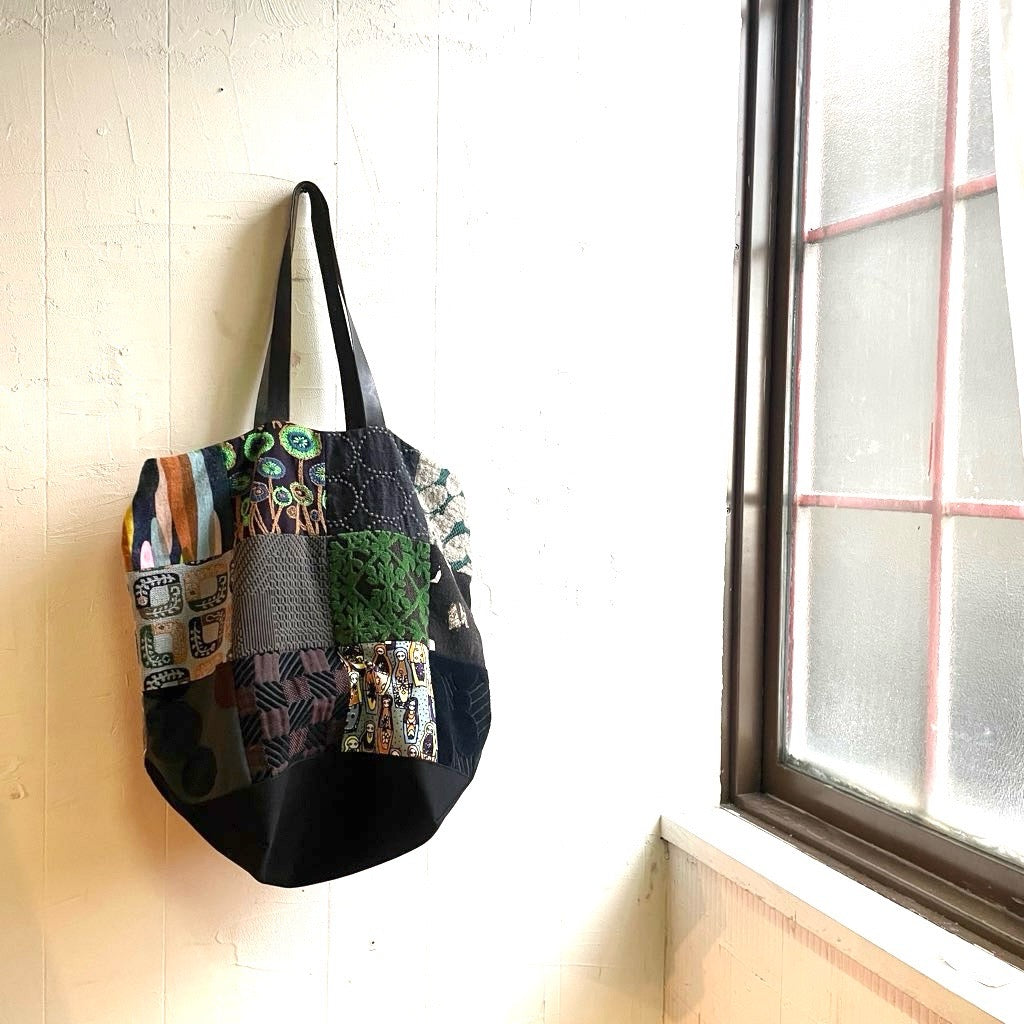 古着】ミナペルホネン / mina perhonen piece, bag / ピースバッグ