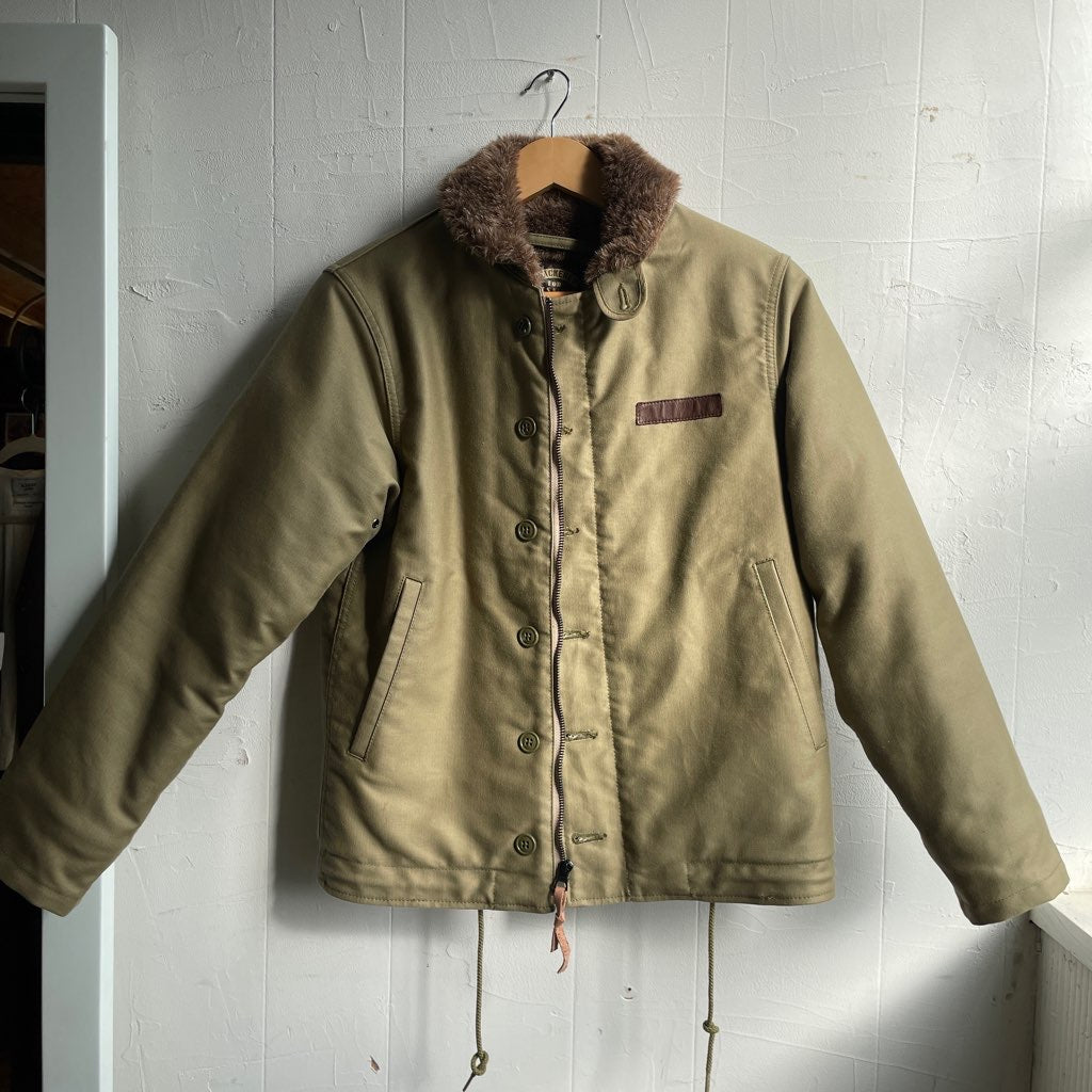 古着】 KNACKERED /ナッカード N-1 デッキジャケット タイトモデル S