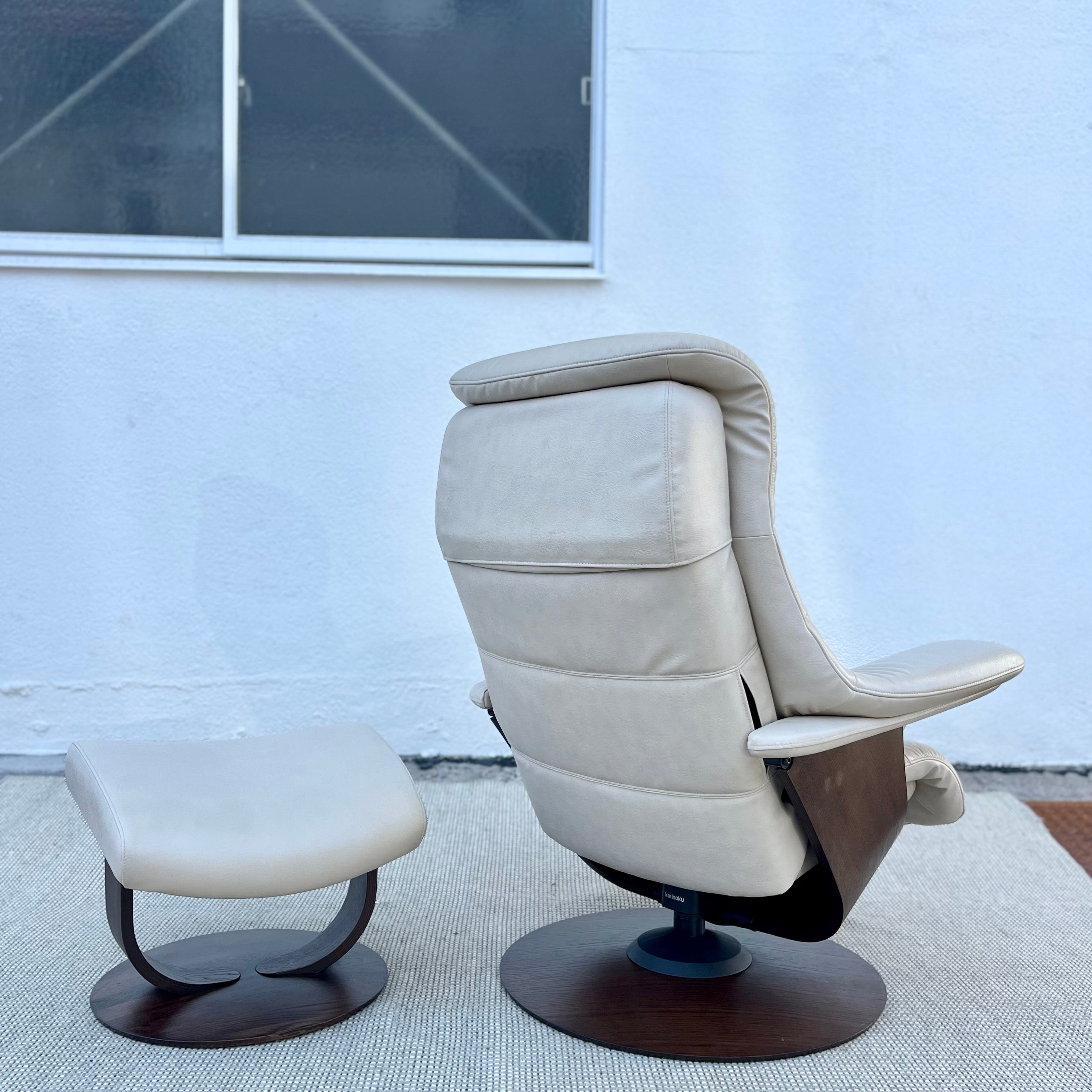 カリモク家具 ザ・ファースト リクライナー オットマンセット RU7200 S