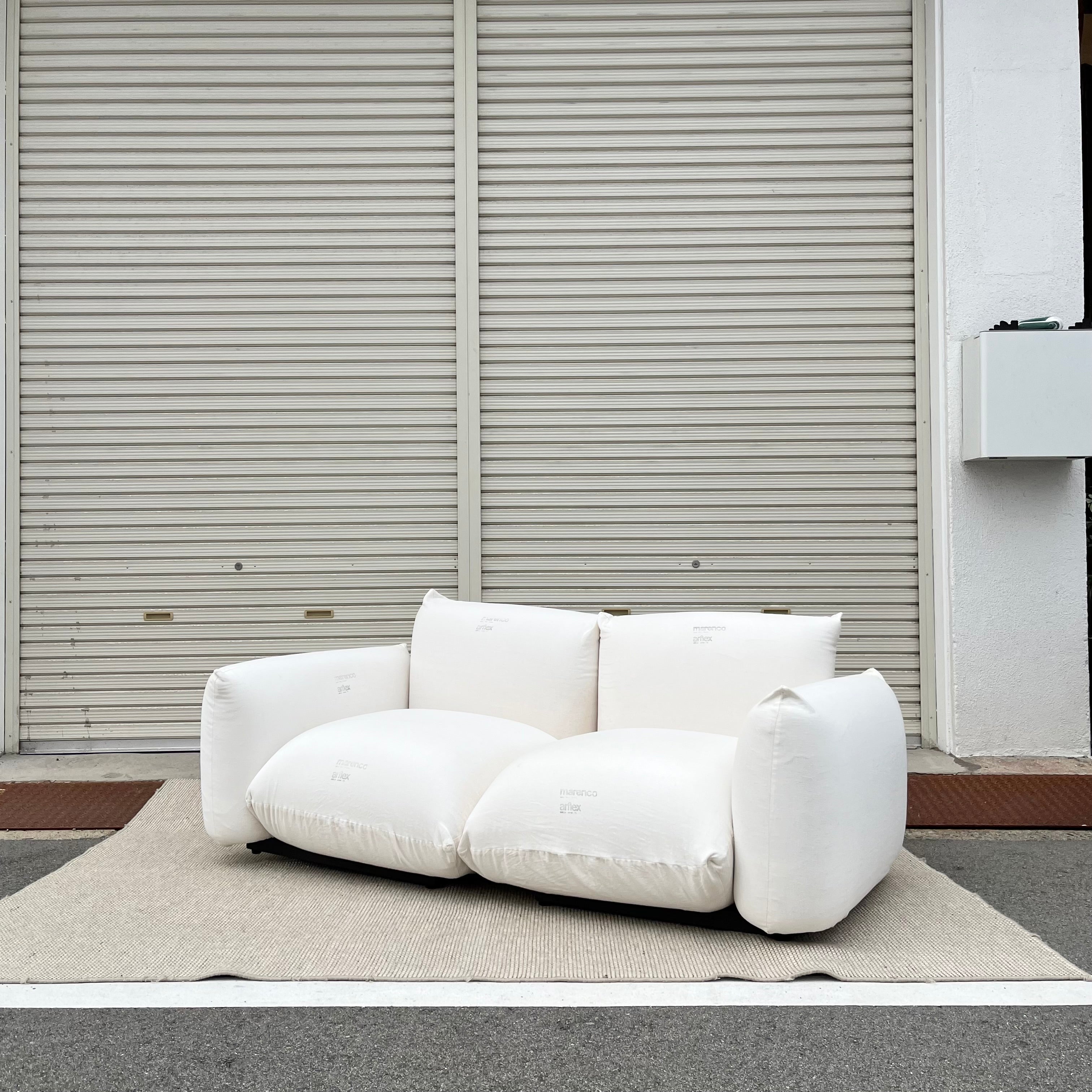 アルフレックス / arflex マレンコ / MARENCO ホワイト 2Pソファ 2人