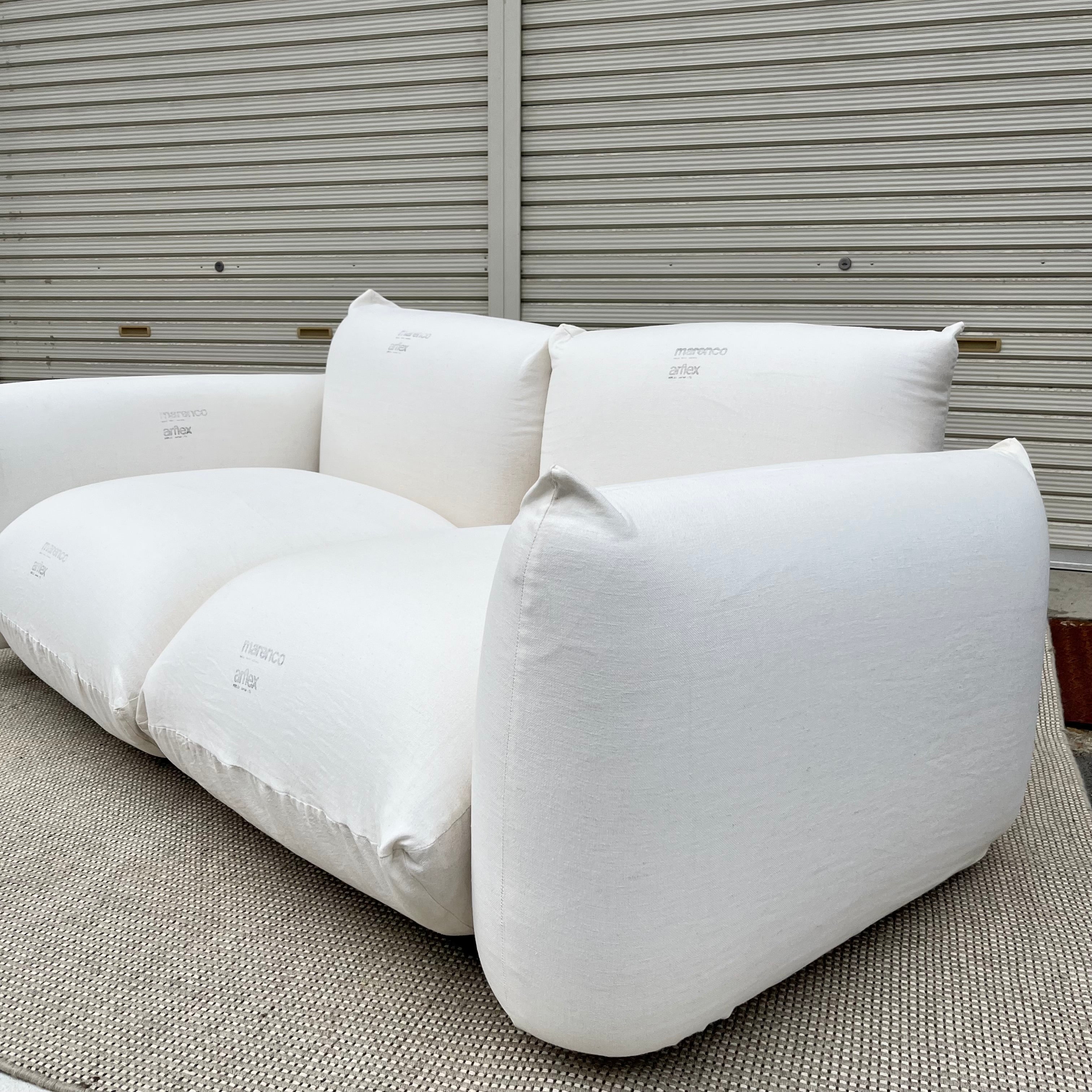 アルフレックス / arflex マレンコ / MARENCO ホワイト 2Pソファ 2人