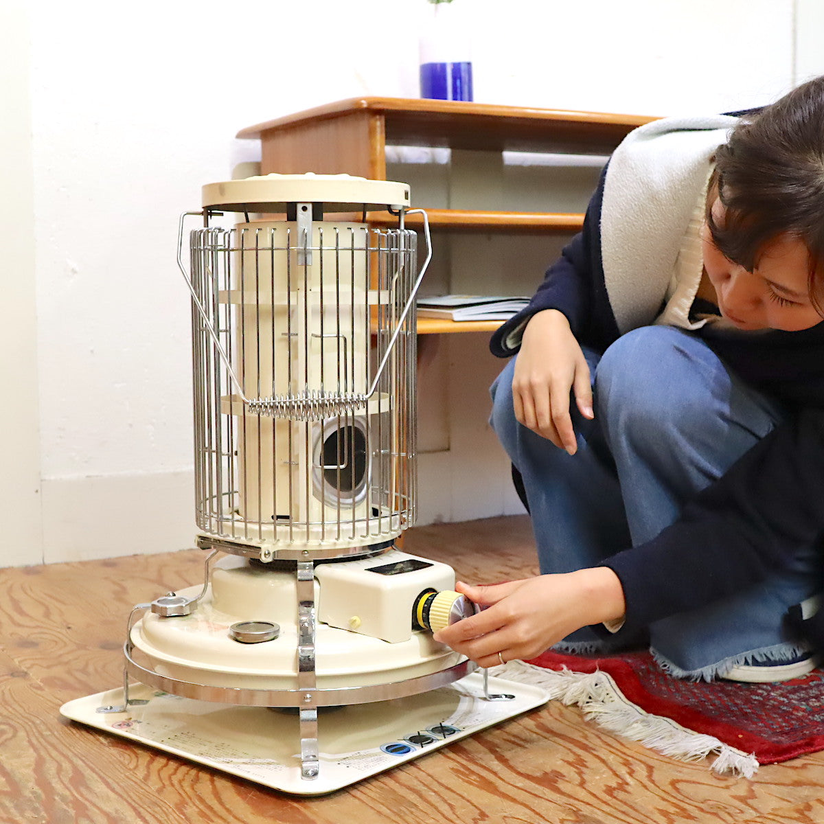 セット】Aladdinストーブ ブルーフレーム39型 OH済み^ ^ アラジン