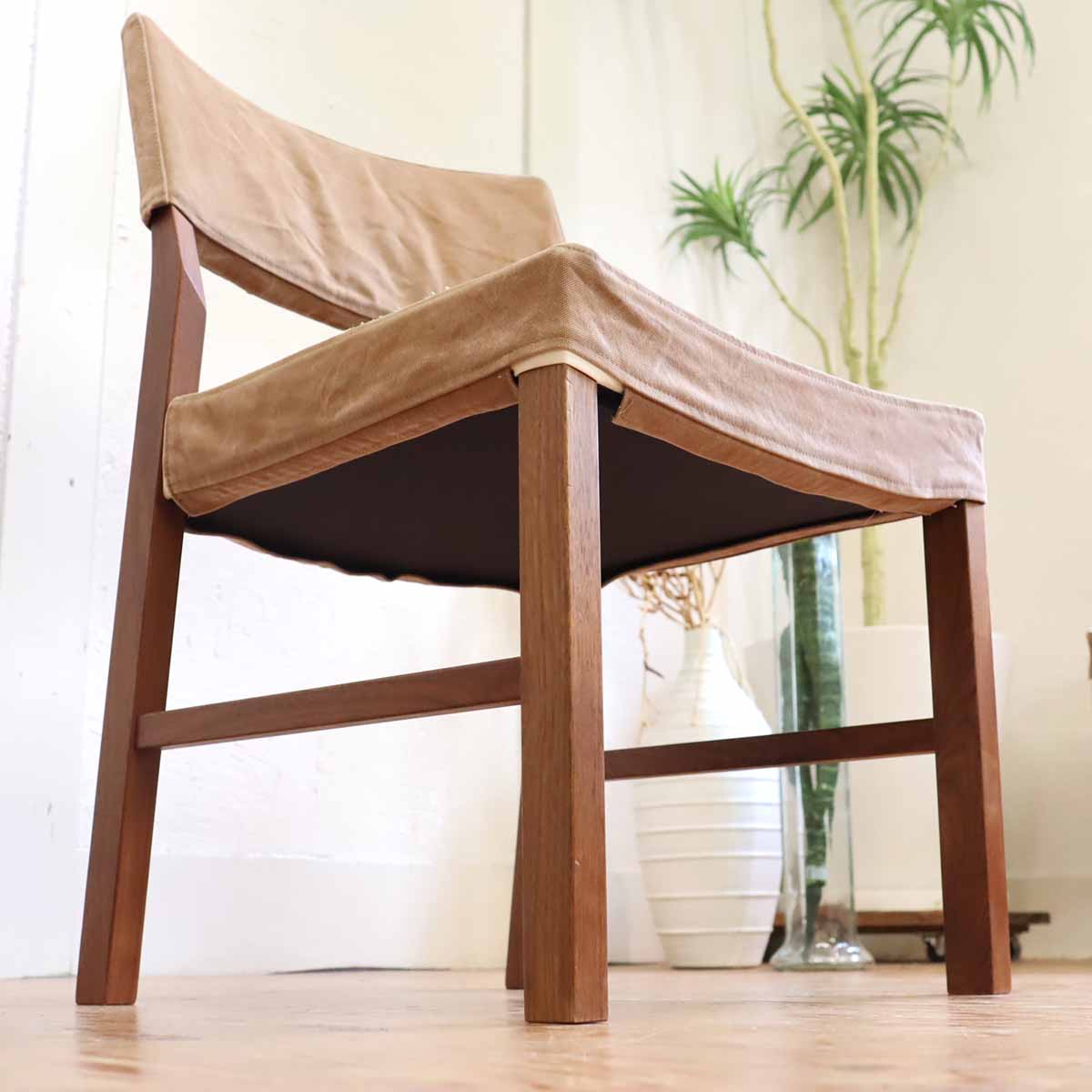 広松木工 リポーゾ / RIPOSO サイドチェア 帆布 ウォールナット