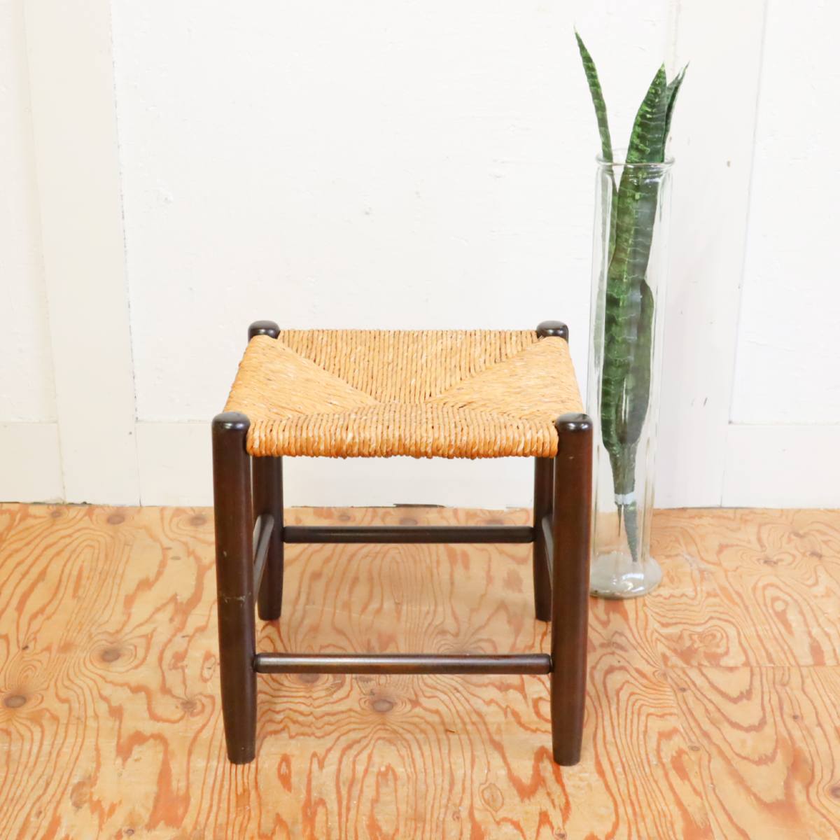 松本民芸家具 #19型 ラッシスツール 中古