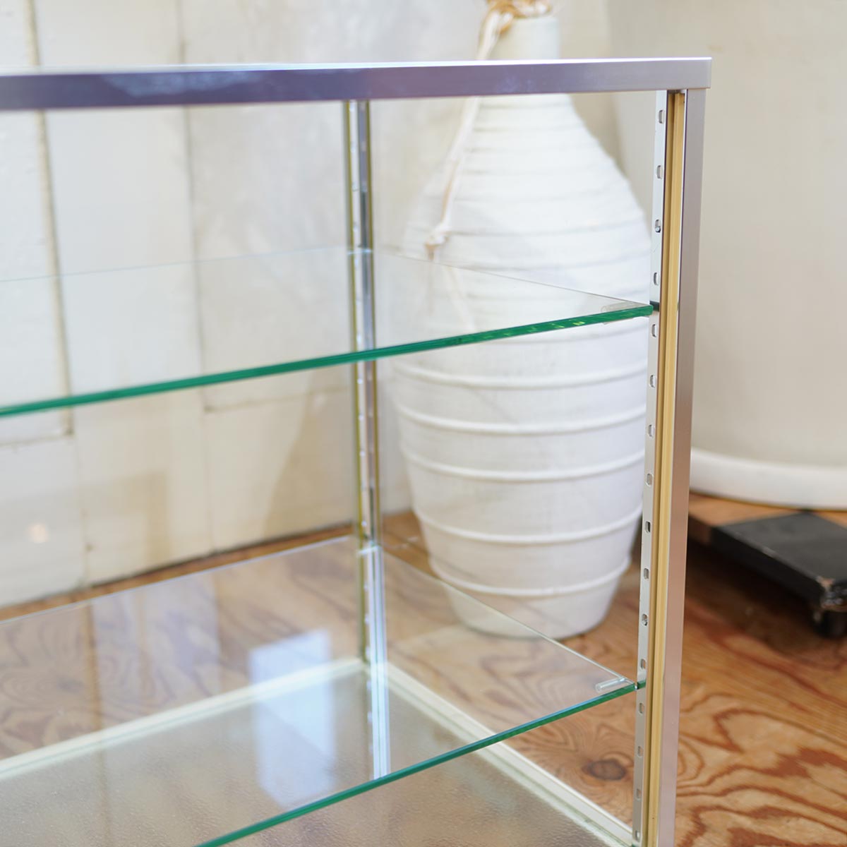 ガラスショーケース アルミフレーム ディスプレイケース コレクション