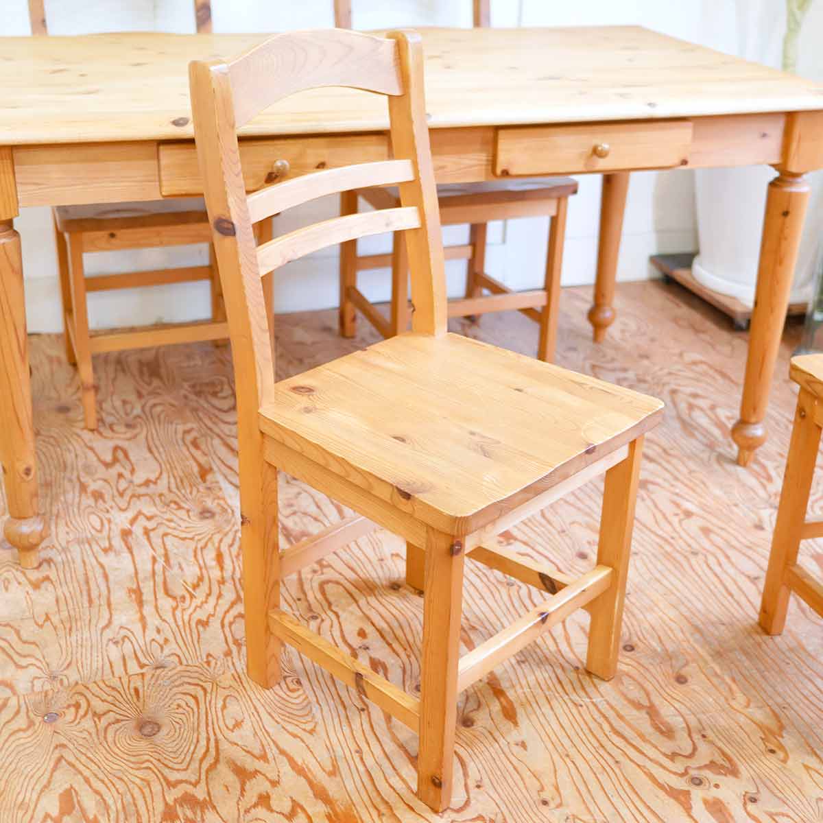 シャルドネ / CHARDONNAY ダイニング 5点セット テーブル チェア