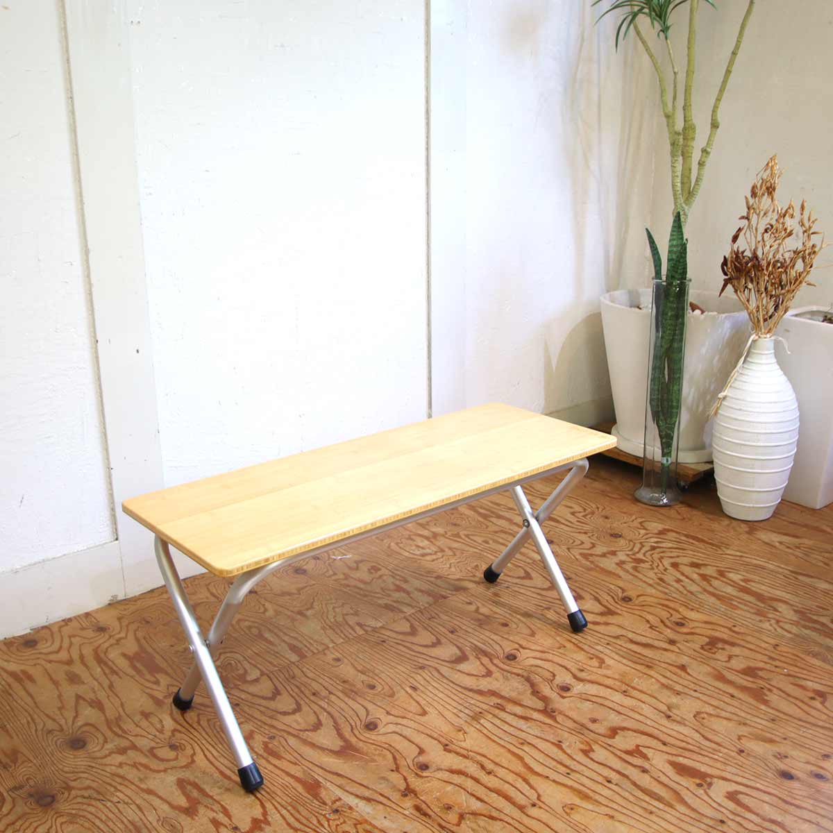 スノーピーク / snow peak フォールディング シェルフ 竹 ベンチ