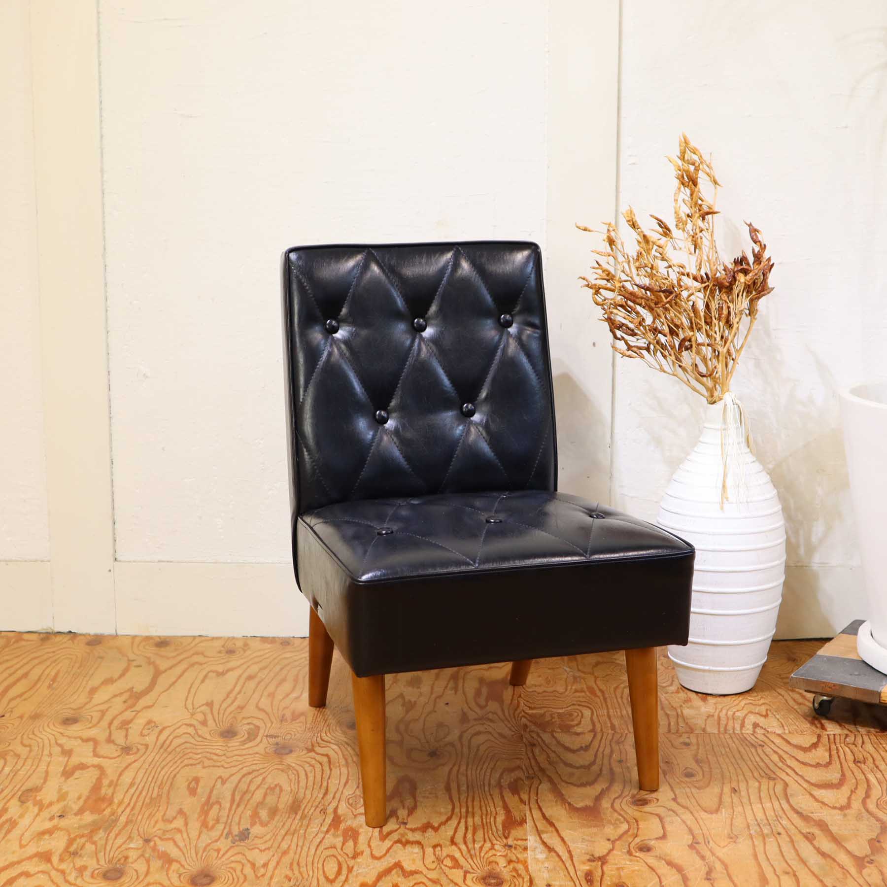 カリモク カリモク60 カフェチェア スタンダードブラック ダイニングチェア