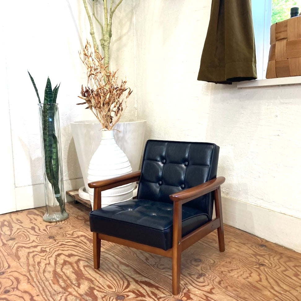 カリモク60 karimoku Kチェア ミニ アームチェア スタンダードブラック