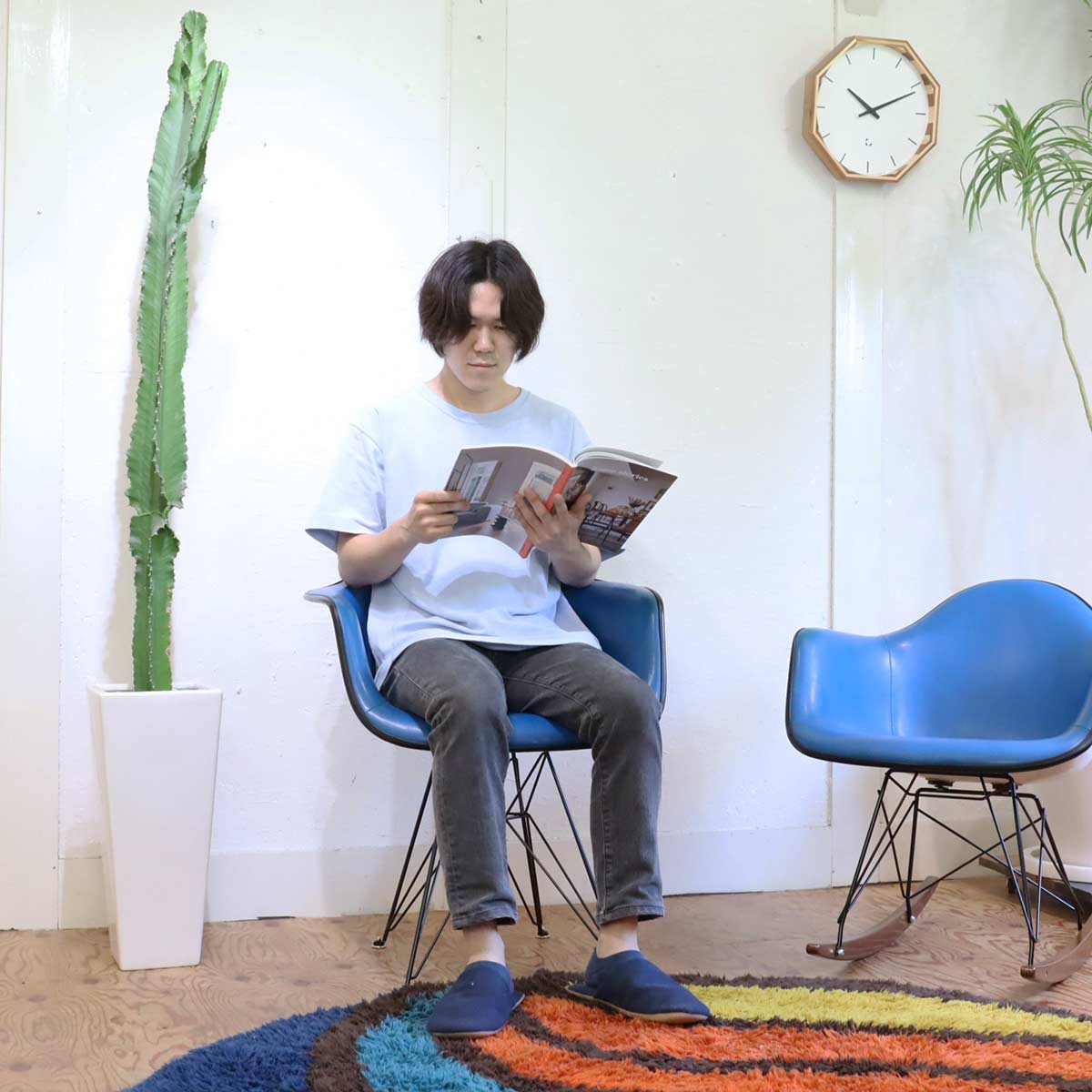 ハーマンミラー / Herman Miller アームシェルチェア エッフェルベース