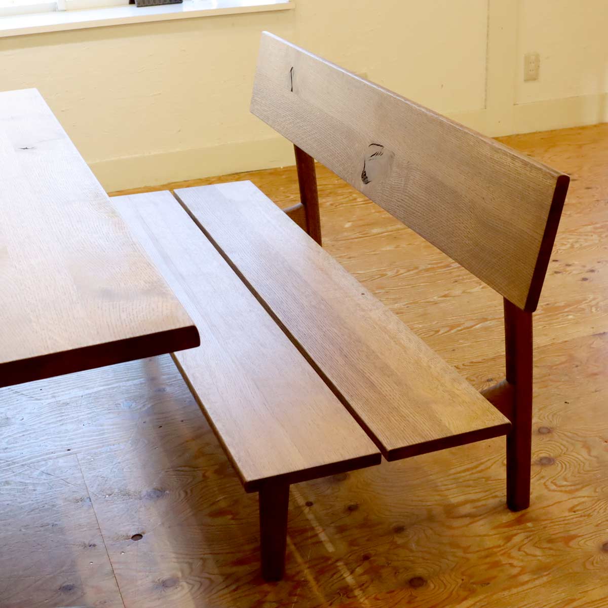 飛騨産業 キツツキ 森のことば ダイニング4点セット テーブル チェア