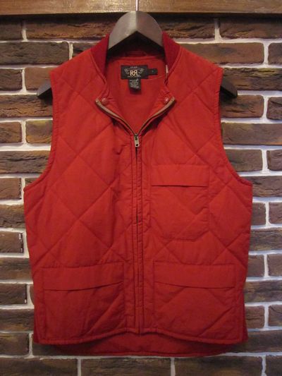 RRL等の通販サイト【RHYTHM】RRL(ダブルアールエル)QUILTING VEST