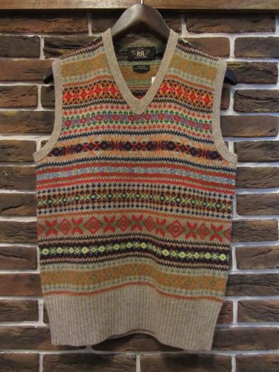 RRL等の通販サイト【RHYTHM】RRL(ダブルアールエル)”FAIRISLE” KNIT