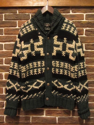 RRL等の通販サイト【RHYTHM】RRL(ダブルアールエル) COWICHAN SWEATER