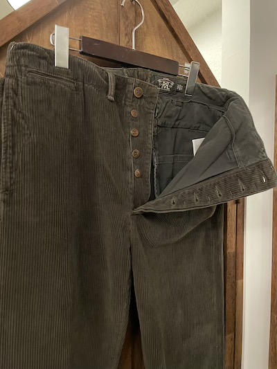 RRL等の通販サイト【RHYTHM】 RRL(ダブルアールエル) CORDUROY TROUSER
