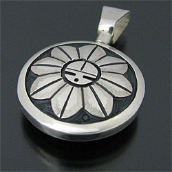 ホピ族 Cheryl Wadsworth サンフェイス&メイズ リバーシブル