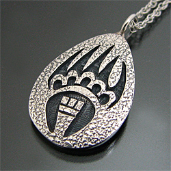 ホピ族 Mitchell Sockyma/ミッチェル・ソッキーマ ベアパウ トゥファー