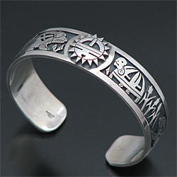 HOPI/ホピ族 Charleston Lewis/チャールストン・ルイス 3Dサンフェイス